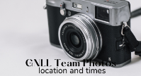 TEAM PHOTO SCHEDULE